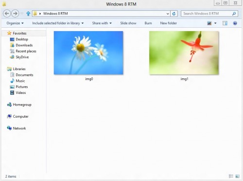 Windows 8 Rtm Build 9200 Default Wallpaper Lock Screen Image Leaked