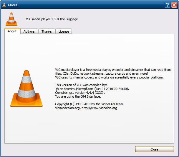 vlc media player record file too long