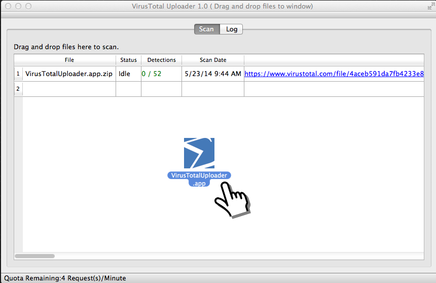 download virustotal uploader